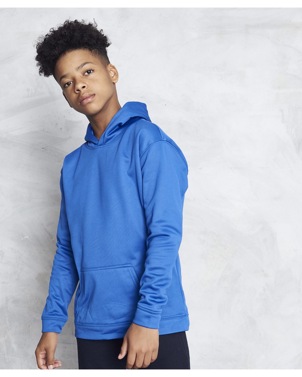 Sweat-shirts personnalisable AWDIS Kids Sports Polyester Hoodie