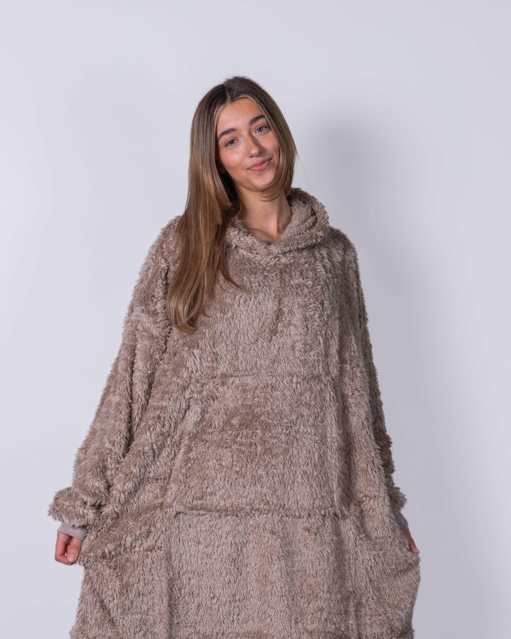 Sweat-shirts personnalisable RIBBON Le sweat à capuche Ribbon en tissu polaire