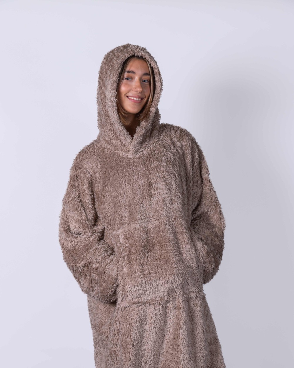 Sweat-shirts personnalisable RIBBON Le sweat à capuche Ribbon en tissu polaire