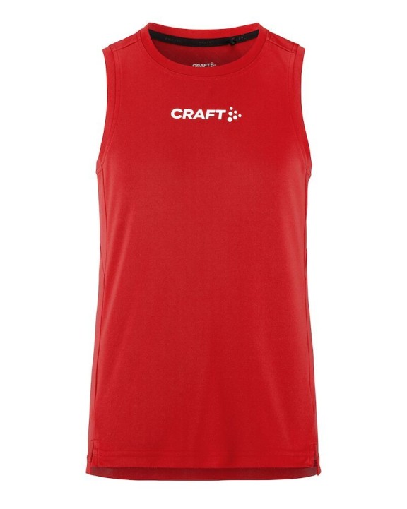 CRAFT Rush 2.0 Singlet Jr T-Shirts personalisierbar