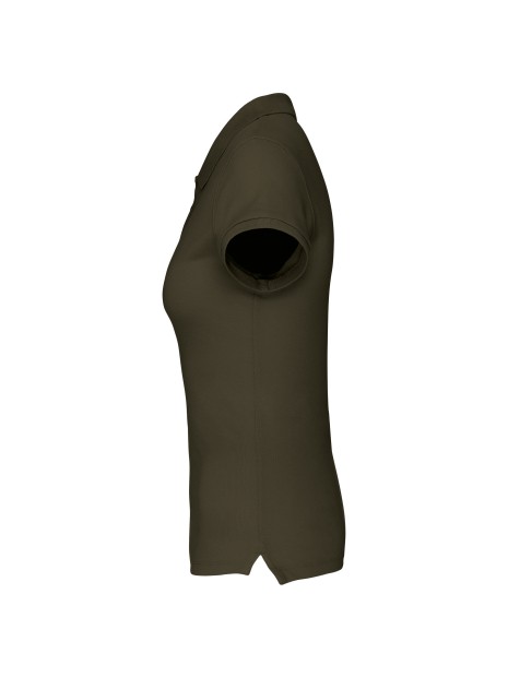 KARIBAN Polo piqué Bio manches courtes femme /api/colors/a9253c7c-62e7-48e4-a789-39039680a750 personnalisable