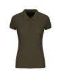 Polo's KARIBAN BIO piqué damespolo korte mouwen voor bedrukking &amp; borduring
