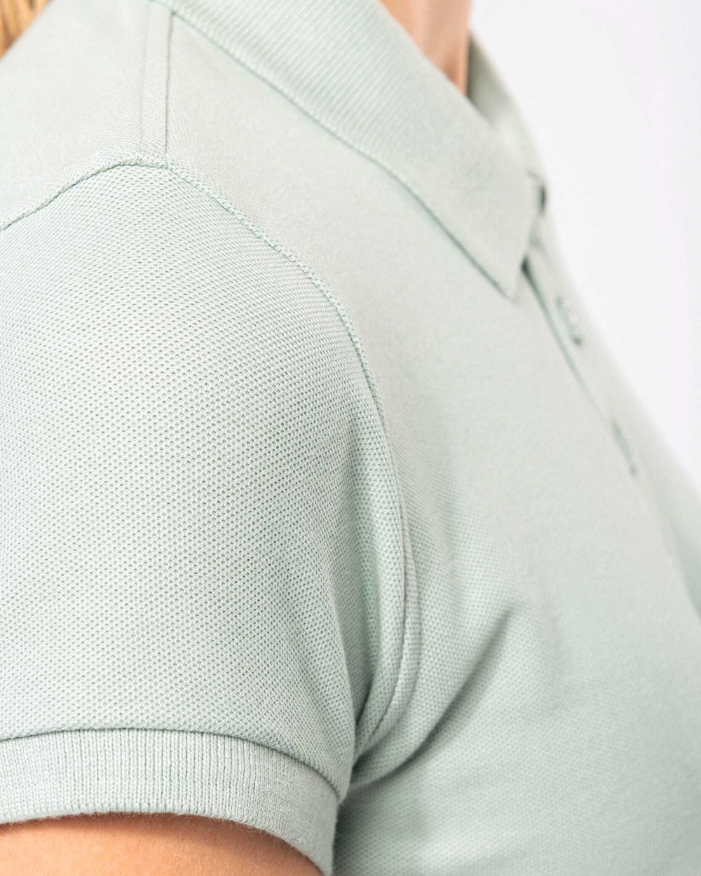 Polo's KARIBAN BIO piqué damespolo korte mouwen voor bedrukking &amp; borduring