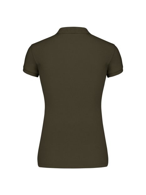 KARIBAN Polo piqué Bio manches courtes femme /api/colors/a9253c7c-62e7-48e4-a789-39039680a750 personnalisable