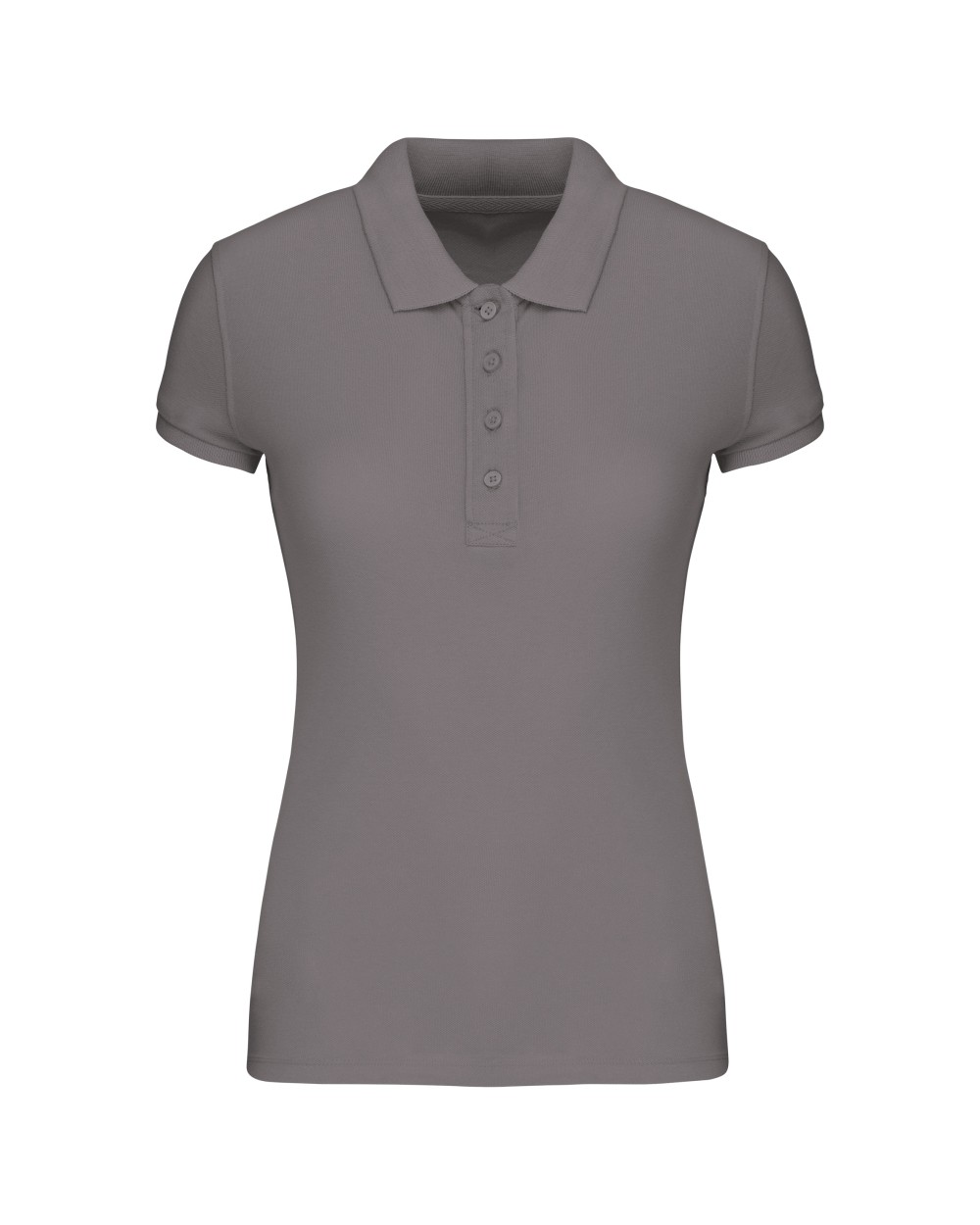 KARIBAN Damen Kurzarm Piqué Poloshirt Bio-Baumwolle Poloshirts personalisierbar