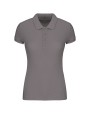 KARIBAN Damen Kurzarm Piqué Poloshirt Bio-Baumwolle Poloshirts personalisierbar