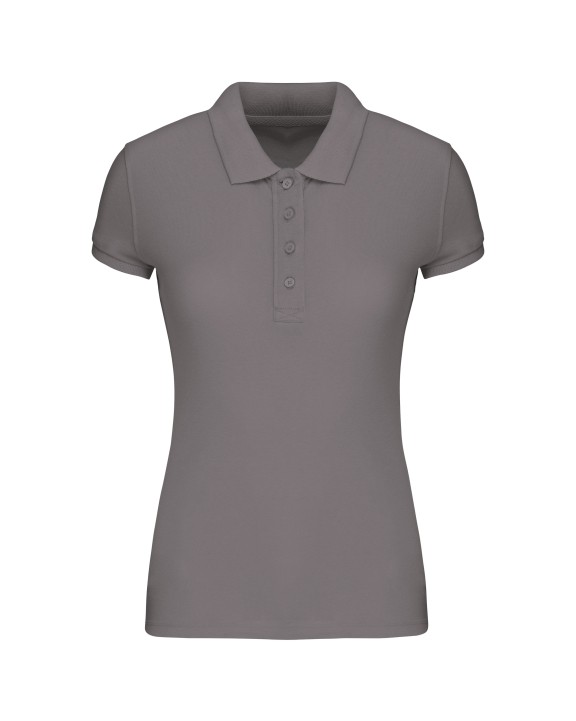 Polo's KARIBAN BIO piqué damespolo korte mouwen voor bedrukking &amp; borduring
