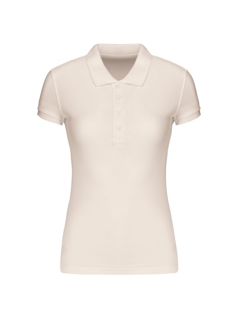 KARIBAN Polo piqué Bio manches courtes femme /api/colors/b00aab87-f1ef-4427-8cc5-764d591a99f6 personnalisable