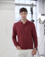 CLIQUE Classic Lincoln L/S Poloshirts personalisierbar
