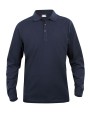 CLIQUE Classic Lincoln L/S Poloshirts personalisierbar
