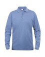 CLIQUE Classic Lincoln L/S Poloshirts personalisierbar
