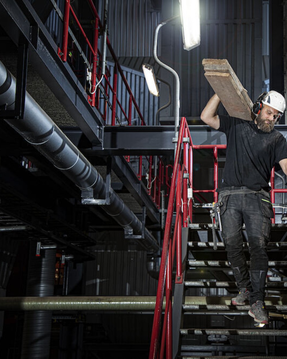 Broeken PROJOB 5550 STRETCHBROEK MET KNIEZAKKEN EN SPIJKERZAKKEN voor bedrukking &amp; borduring