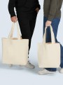 Tote bags à personnaliser SG CLOTHING Canvas Wide Shopper LH 