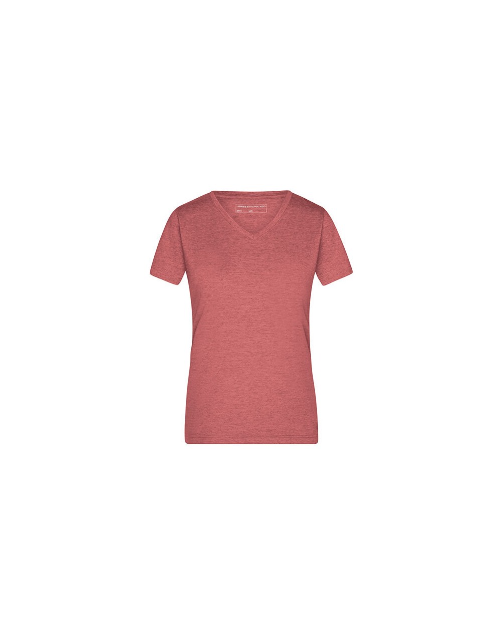 T-shirts JAMES & NICHOLSON Ladies` Heather T-Shirt voor bedrukking &amp; borduring
