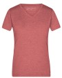 T-Shirts personnalisable JAMES & NICHOLSON Ladies´ Heather T-Shirt