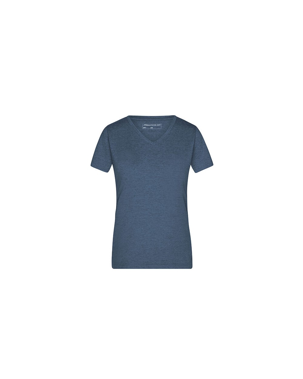 T-shirts JAMES & NICHOLSON Ladies` Heather T-Shirt voor bedrukking &amp; borduring