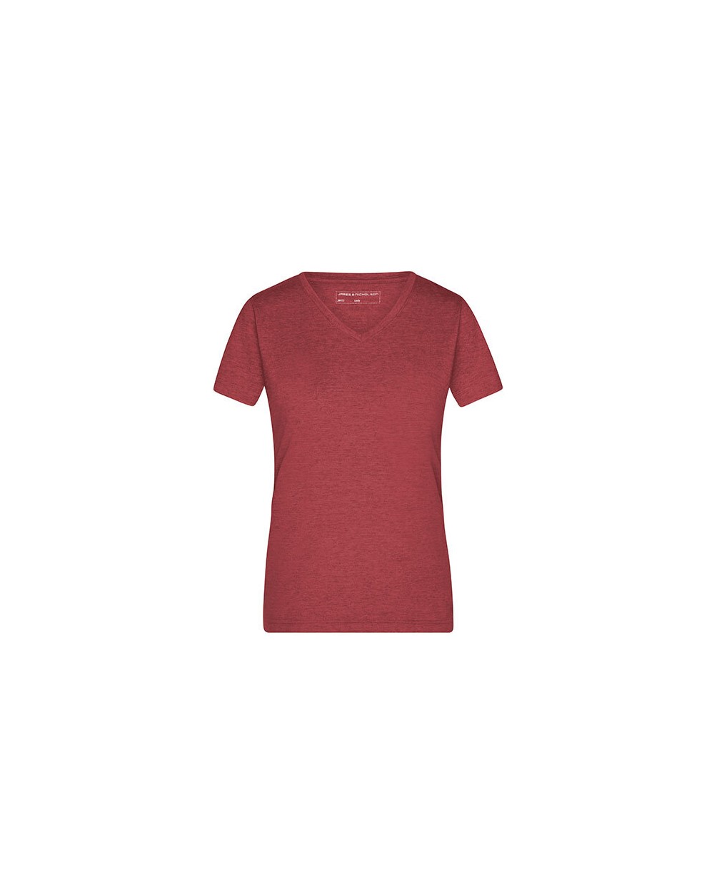 T-Shirts personnalisable JAMES & NICHOLSON Ladies´ Heather T-Shirt