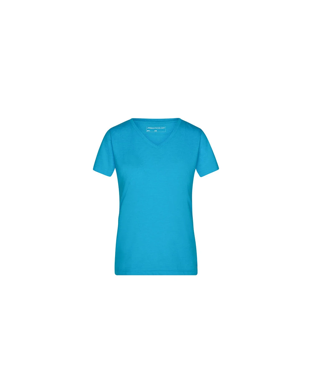T-shirts JAMES & NICHOLSON Ladies` Heather T-Shirt voor bedrukking &amp; borduring