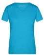 T-shirts JAMES & NICHOLSON Ladies` Heather T-Shirt voor bedrukking &amp; borduring