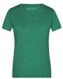 JAMES & NICHOLSON Ladies´ Heather T-Shirt T-Shirts personalisierbar