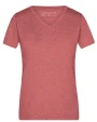 T-Shirts personnalisable JAMES & NICHOLSON Ladies´ Heather T-Shirt