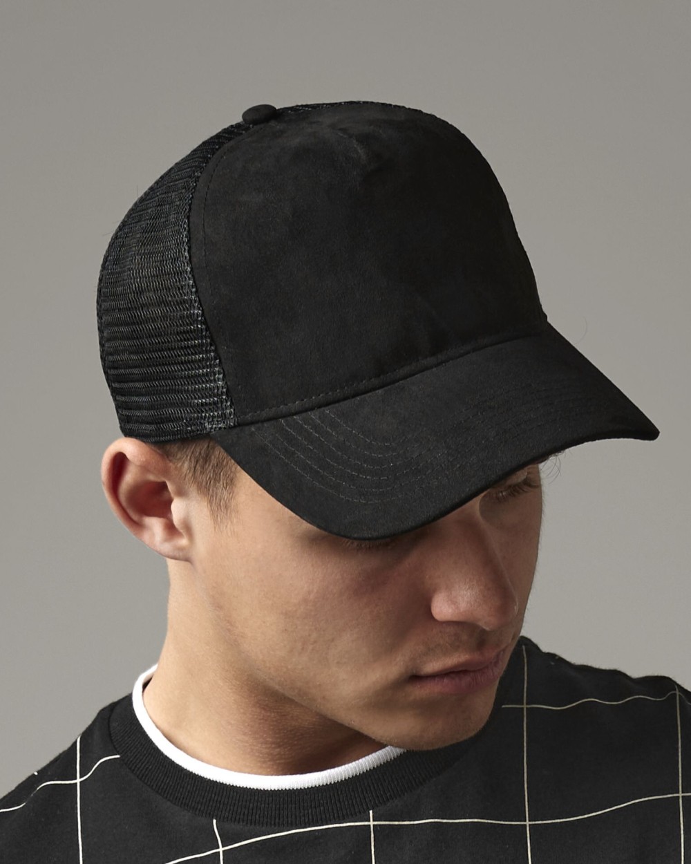 BEECHFIELD SUEDE TRUCKER Kappen personalisierbar