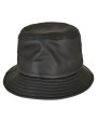 Bucket hats FLEXFIT Imitation Leather Bucket Hat voor bedrukking &amp; borduring