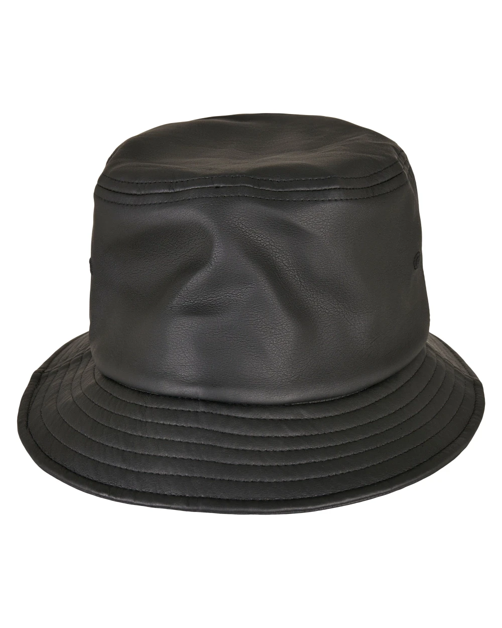 FLEXFIT Imitation Leather Bucket Hat Bob-Mützen personalisierbar