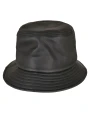 FLEXFIT Imitation Leather Bucket Hat Bob-Mützen personalisierbar