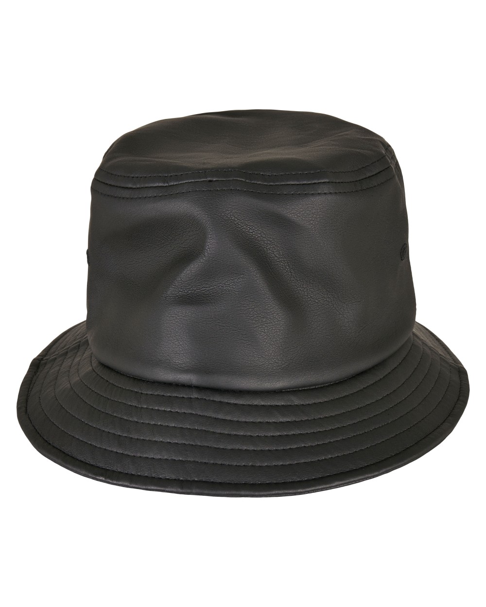 FLEXFIT Imitation Leather Bucket Hat Bob-Mützen personalisierbar