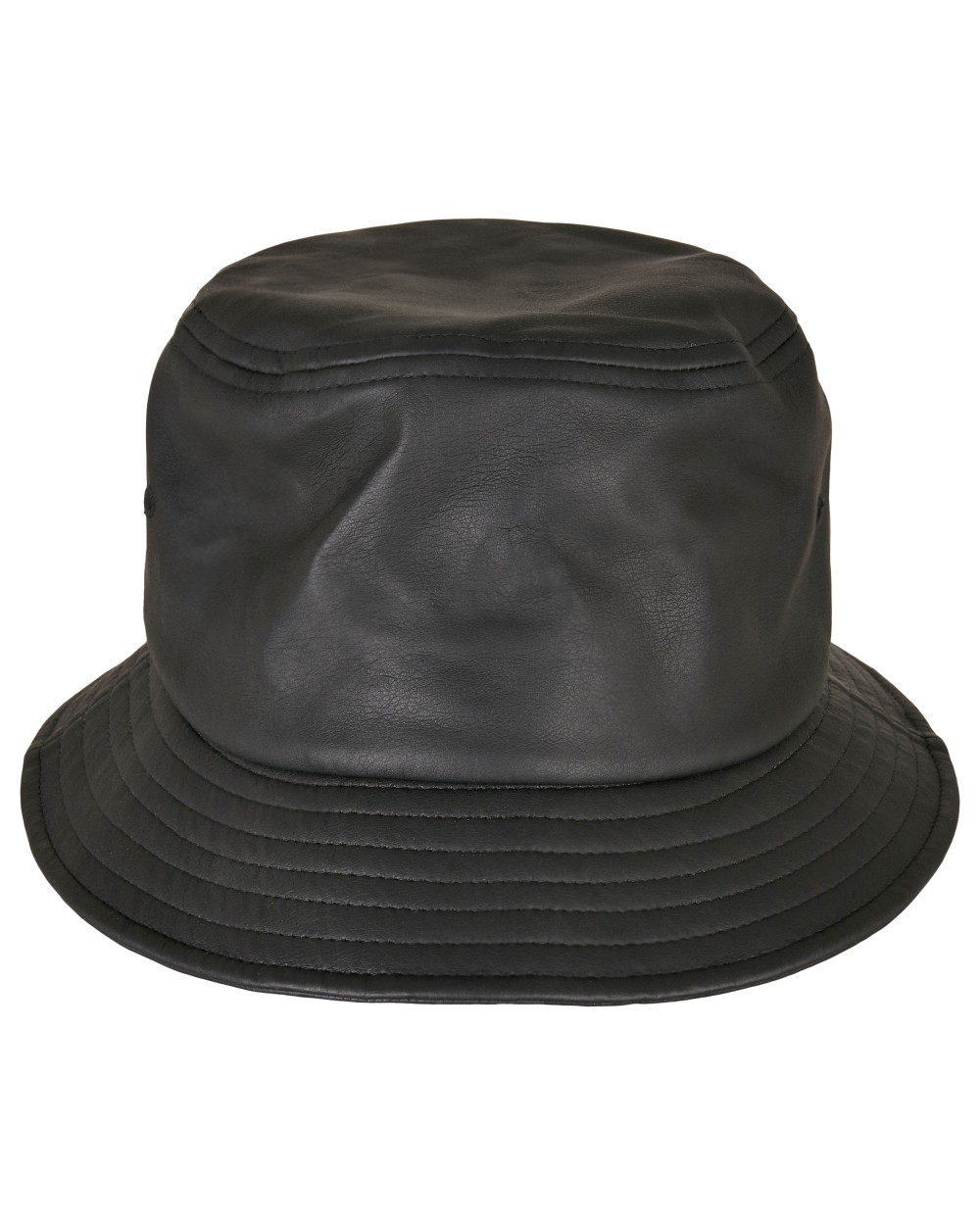 FLEXFIT Imitation Leather Bucket Hat Bob-Mützen personalisierbar