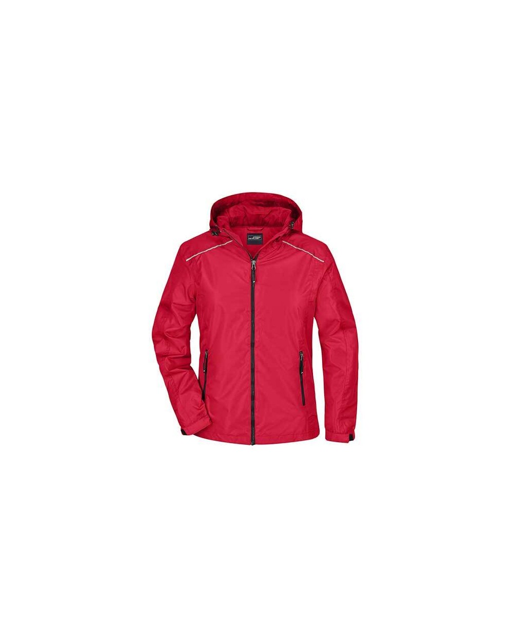 JAMES & NICHOLSON Ladies` Rain Jacket Jacken personalisierbar