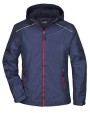 JAMES & NICHOLSON Ladies` Rain Jacket Jacken personalisierbar