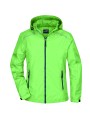 JAMES & NICHOLSON Ladies` Rain Jacket Jacken personalisierbar