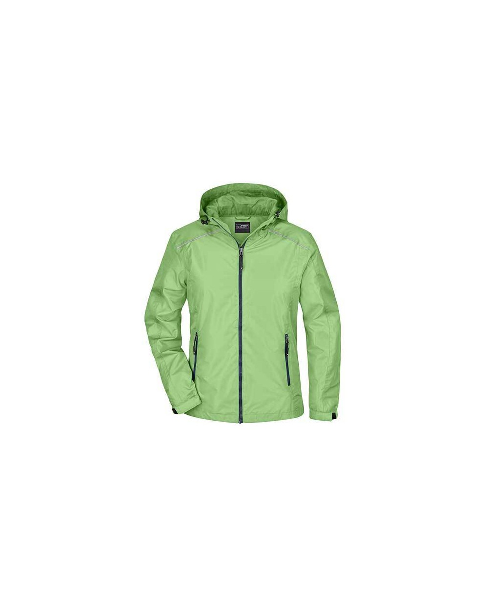 Jassen JAMES & NICHOLSON Ladies` Rain Jacket voor bedrukking &amp; borduring