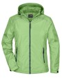 JAMES & NICHOLSON Ladies` Rain Jacket Jacken personalisierbar
