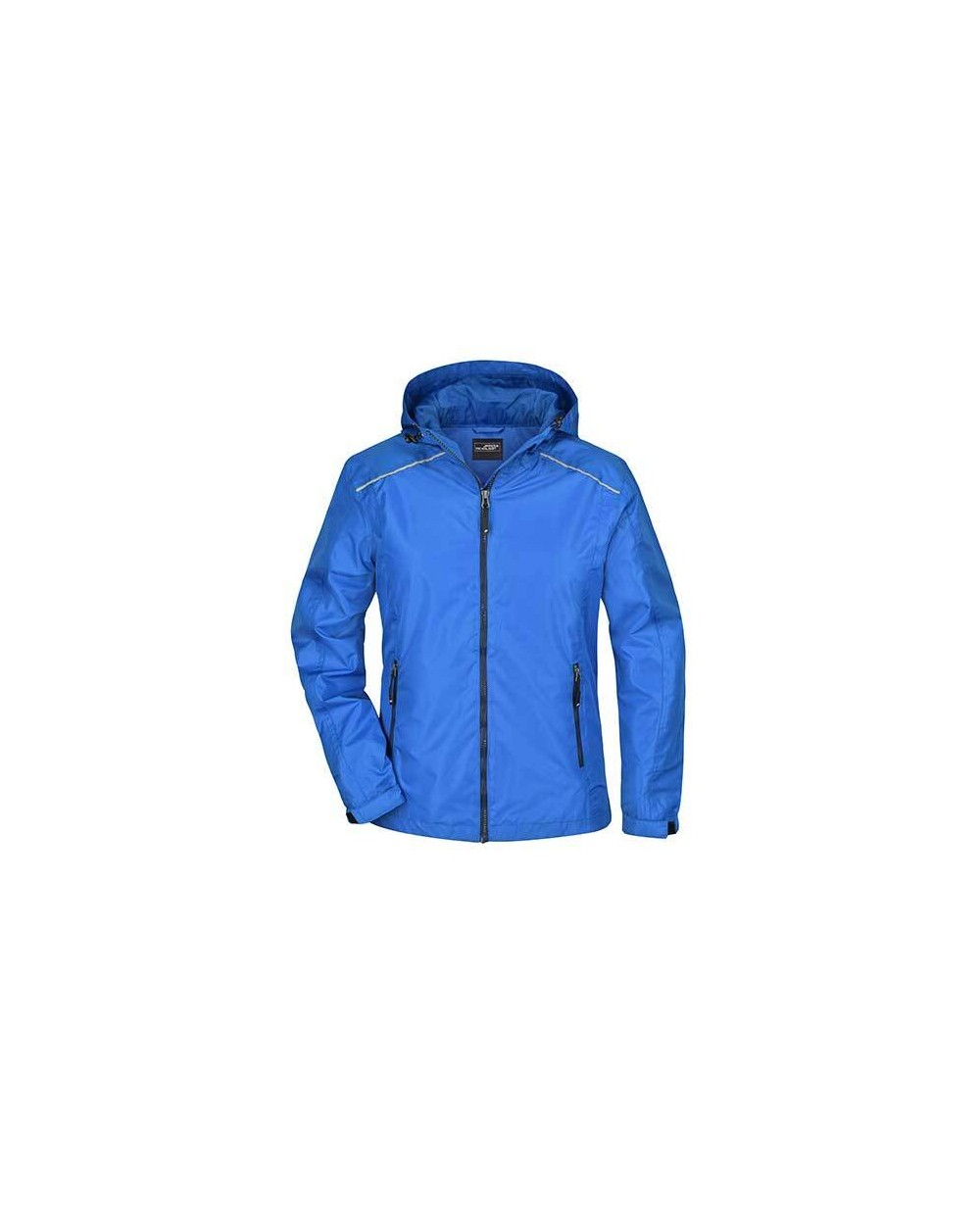 JAMES & NICHOLSON Ladies` Rain Jacket Jacken personalisierbar
