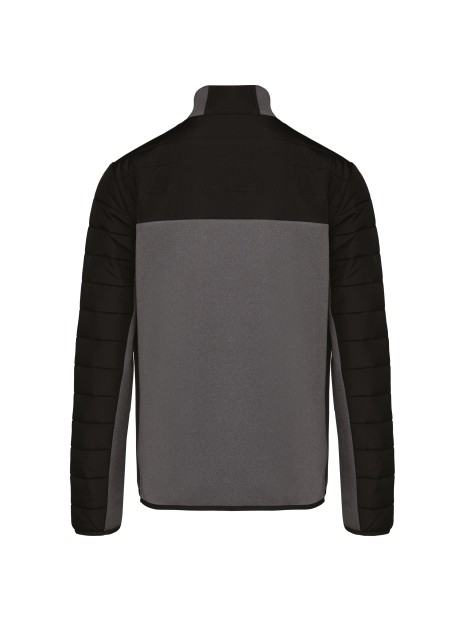 KARIBAN Veste bi-matière homme /api/colors/424afac0-321b-4af6-8ff7-d5d26610a318 personnalisable