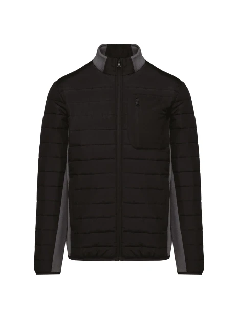 KARIBAN Veste bi-matière homme /api/colors/424afac0-321b-4af6-8ff7-d5d26610a318 personnalisable
