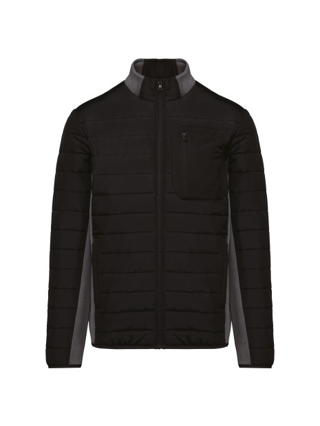 KARIBAN Veste bi-matière homme /api/colors/424afac0-321b-4af6-8ff7-d5d26610a318 personnalisable