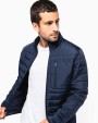 KARIBAN Jacke aus zwei Materialien für Herren Jacken personalisierbar