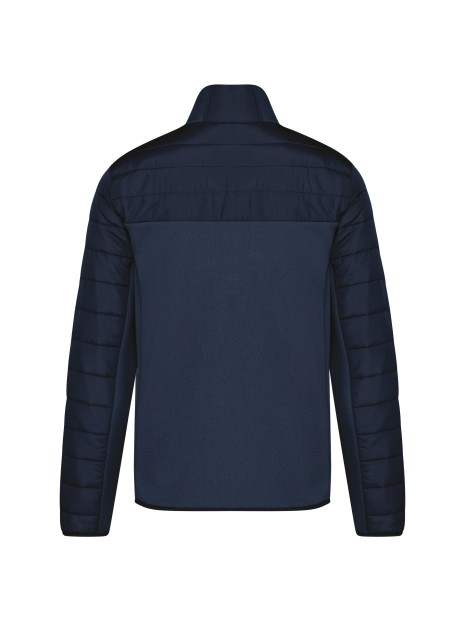 KARIBAN Veste bi-matière homme /api/colors/ea0b9cad-c5e3-4ff4-97ba-c35eb3cbd85b personnalisable