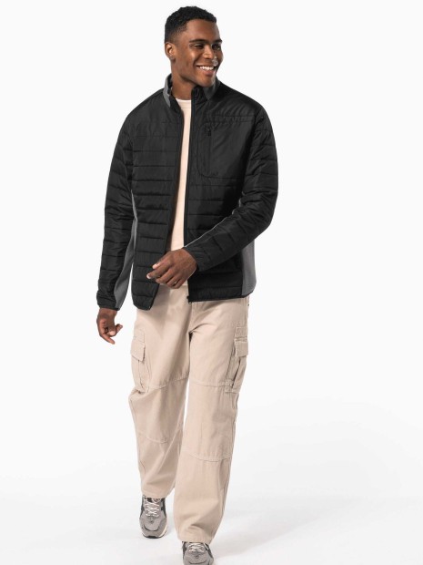 Vestes à personnaliser KARIBAN Veste bi-matière homme 