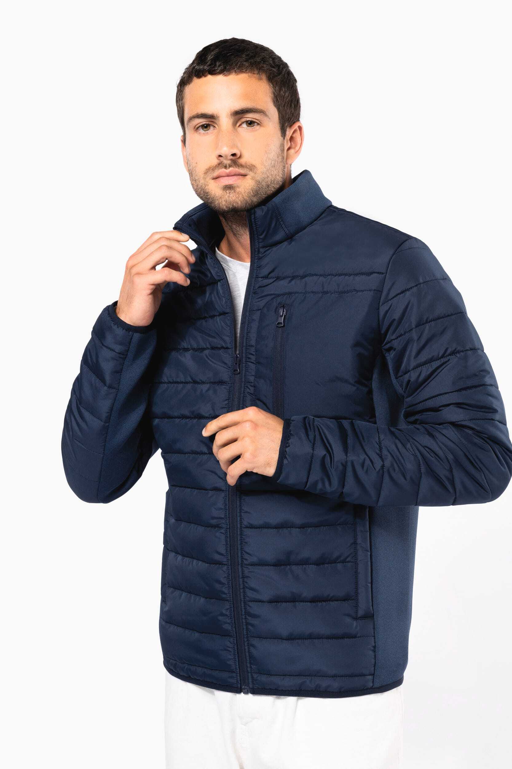 Vestes personnalisable KARIBAN Veste bi-matière homme