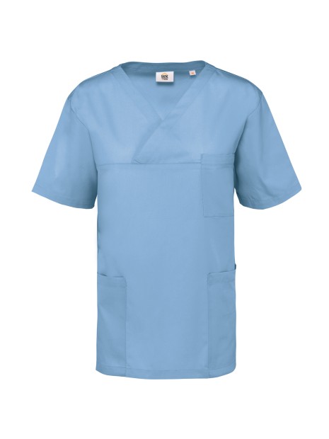 WK. DESIGNED TO WORK Tunique manches courtes polycoton unisexe /api/colors/549fa598-8d61-4fa2-82ad-90f4d2ec39ab personnalisable