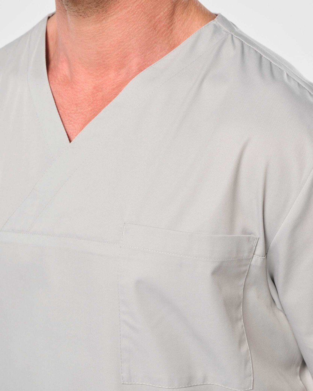 Schorten WK. DESIGNED TO WORK Unisex tuniek met korte mouwen in polykatoen voor bedrukking &amp; borduring