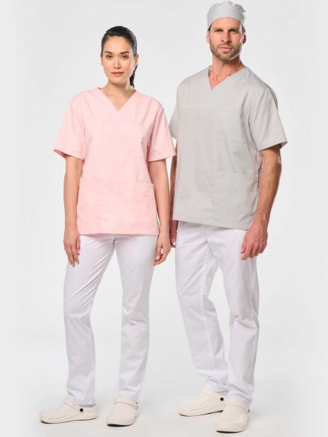 Tabliers à personnaliser WK. DESIGNED TO WORK Tunique manches courtes polycoton unisexe 