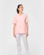 WK. DESIGNED TO WORK Kurzärmlige Unisex-Tunika aus Baumwollpolyester Schürzen personalisierbar