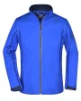Softshells JAMES & NICHOLSON Ladies` Zip-Off Softshell Jacket voor bedrukking &amp; borduring