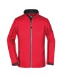 JAMES & NICHOLSON Ladies` Zip-Off Softshell Jacket Softshells personalisierbar
